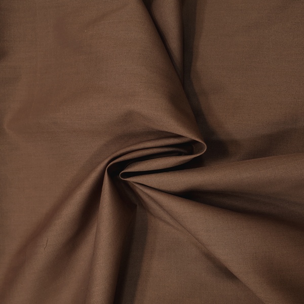 Plain Polycotton 45'' LIGHT BROWN